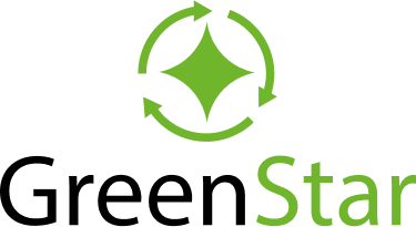 greenstar logo verde y negro
